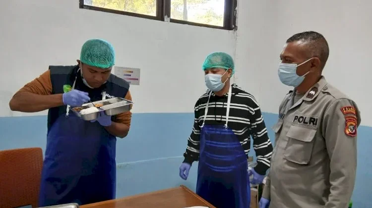 Polres Manggarai Periksa Sampel Makanan MBG di SPPG Yayasan Kemala Bhayangkari