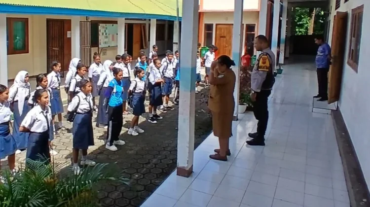 Polisi Edukasi Pelajar jelang Turnamen PGRI Cup II