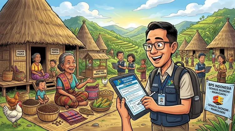 Sensus Ekonomi 2026: Catat Menyeluruh, Mengangkat Usaha Tertinggal di Manggarai