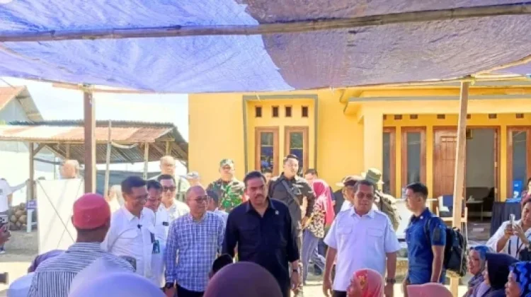 Menteri UMKM Kunjungi Pulau Rinca, Babinsa Lakukan Pengamanan