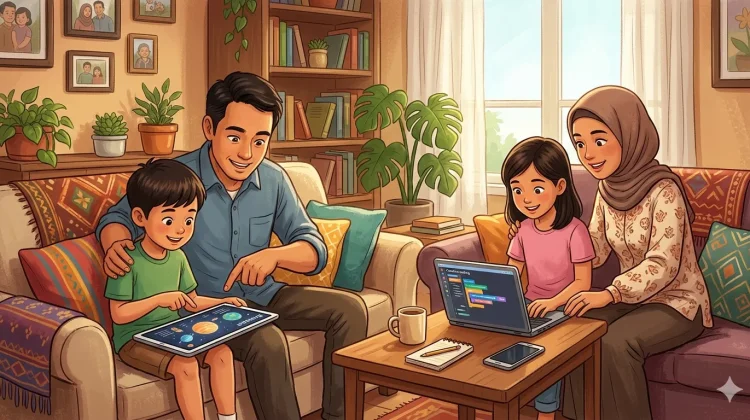 Keluarga Jadi Kunci Perlindungan Anak Digital