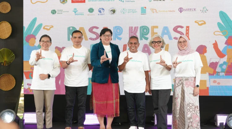 Urban Futures Perkuat Sistem Pangan Lokal Mabar lewat Pasar Kreasi Pangan