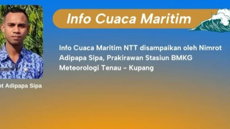 Gelombang Tinggi Ancam Perairan NTT Awal Mei 2026