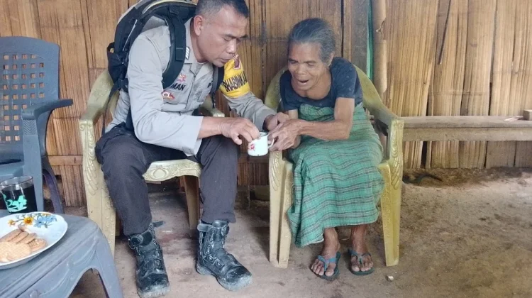 Pengabdian Aipda Lalu Sukiman di Pelosok Manggarai Timur