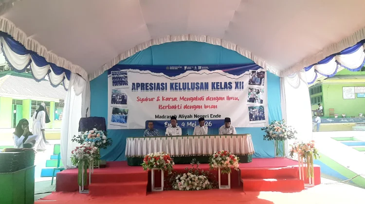 Kelulusan MAN Ende 2026 Diwarnai Seni, Haru, dan Pesan Perpisahan