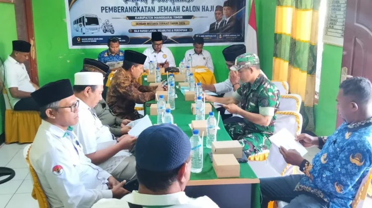 Manggarai Timur Matangkan Persiapan Pemberangkatan Jemaah Haji Tahun 2026