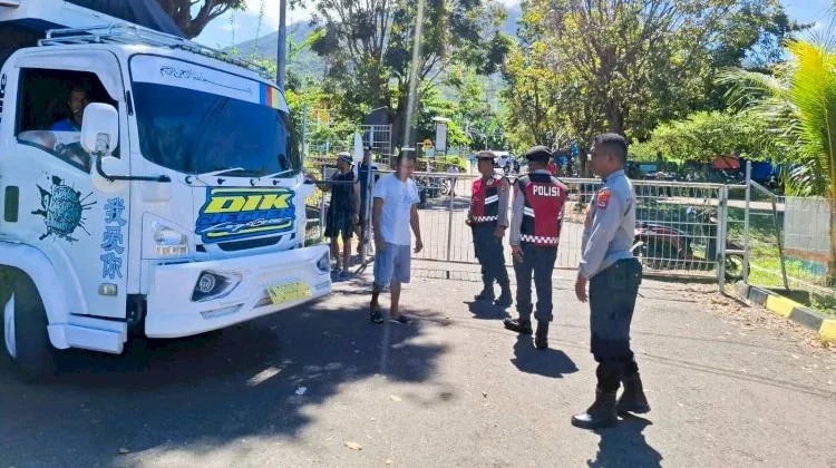 Patroli Presisi Samapta Jaga Kamtibmas Kota Larantuka
