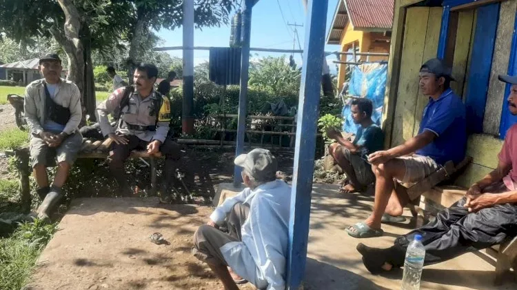 Pendekatan Humanis Bhabinkamtibmas Reok Barat Tangani Sengketa Lahan Warga