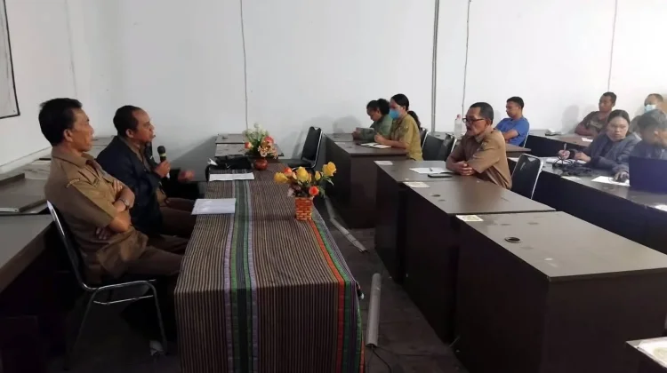 Diskominfo Manggarai Dampingi BKPSDM Optimalkan Aplikasi Srikandi