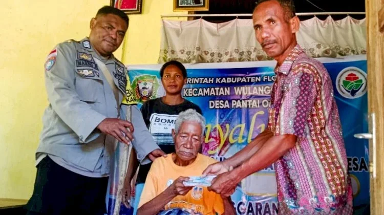 BLT Dana Desa Pante Oa Disalurkan Langsung ke Rumah Warga