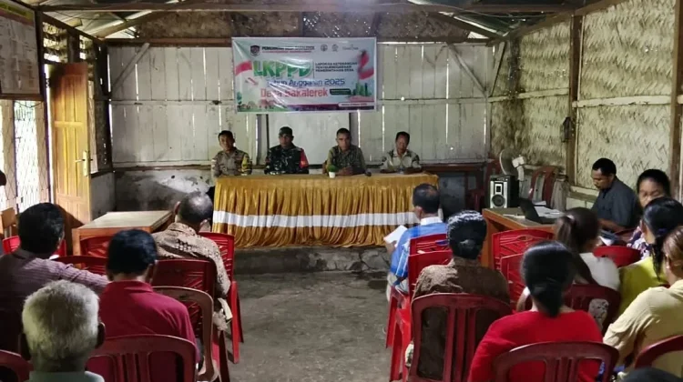 Pemerintah Desa Bakalerek Bahas Laporan Penggunaan Anggaran