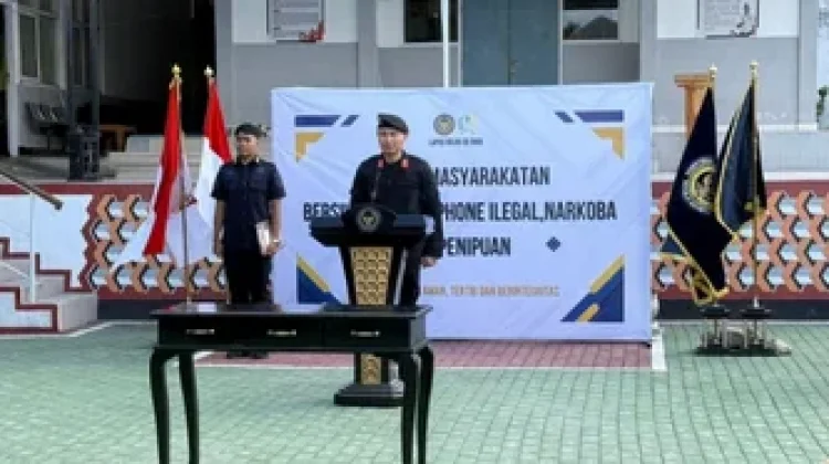 Lapas Ende Ikrar Bersih dari HP Ilegal, Narkoba dan Praktik Penipuan