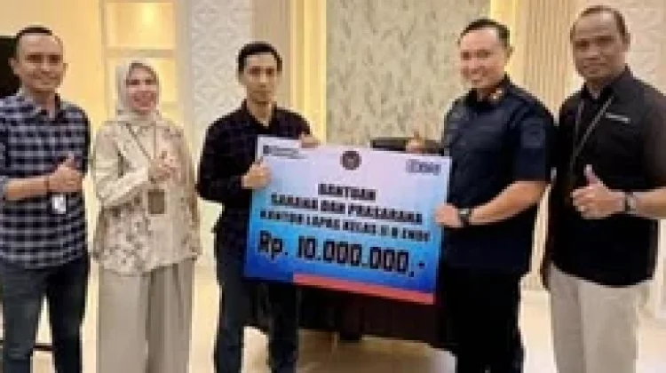 BRI Ende Serahkan Bantuan Sarana untuk Lapas Ende