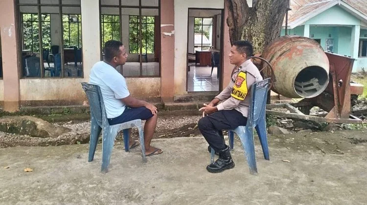 Polri Ajak Warga Lamanabi Jaga Situasi Kamtibmas