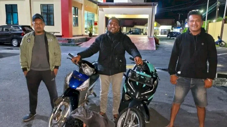 Polres Manggarai Ringkus Pelaku Curanmor, Motor Korban Berhasil Diamankan