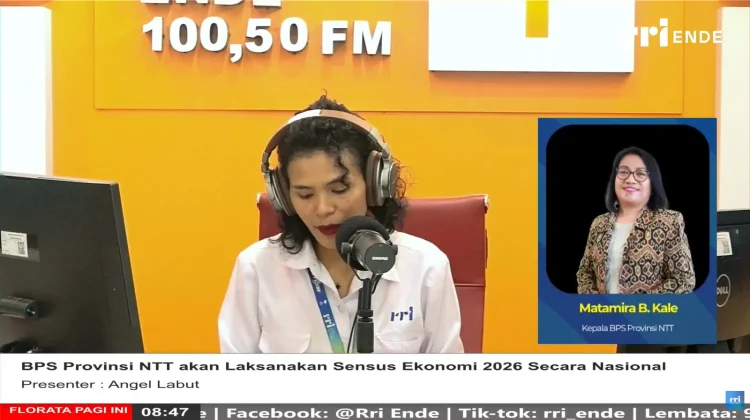Sensus Ekonomi 2026 Jadi Dasar Pembangunan Ekonomi NTT