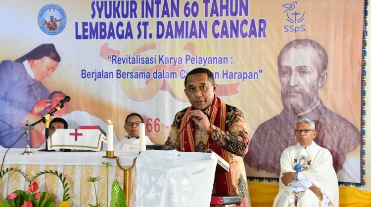 Enam Dekade Layani Kemanusiaan, Yayasan St. Damian Diapresiasi Pemkab Manggarai