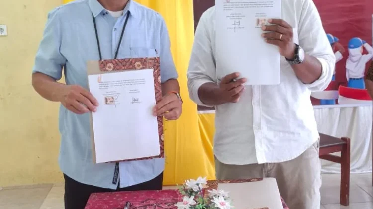 SMK St. Vincentius Antonius Ndona dan RRI Ende Jalin Kerja Sama Penyiaran Pendidika