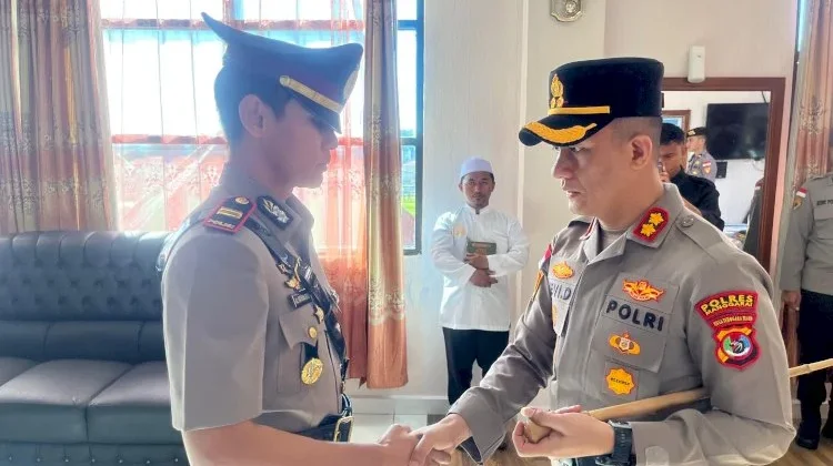 IPTU Alfathan Bimo Pratama Resmi Jabat Kasat Lantas Polres Manggarai
