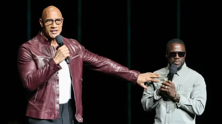 Reuni Panas Johnson dan Hart Warnai Panggung Komedi Netflix di Los Angeles