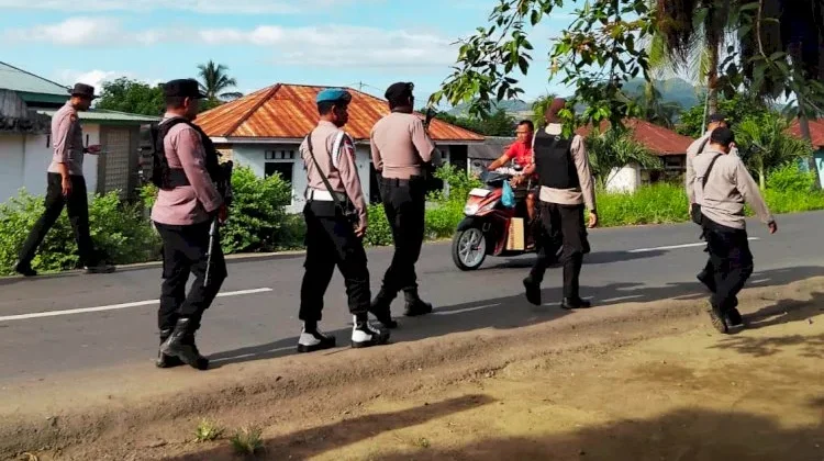Situasi Adonara Timur Berangsur Aman, Polres Flotim Intensifkan Patroli