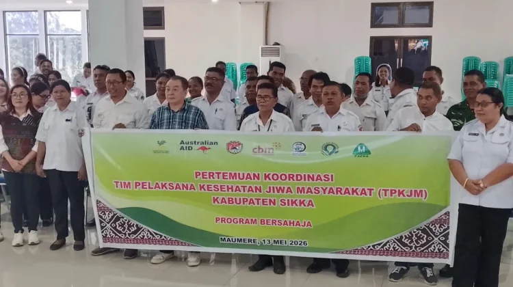 Dinkes Sikka Perkuat Penanganan Kesehatan Jiwa Terpadu