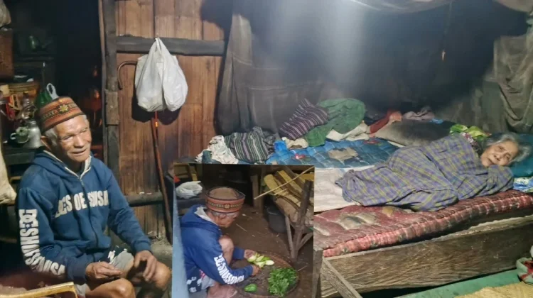 Potret Pilu Pasangan Lansia di Manggarai, Rawat Istri Sakit di Gubuk Reyot