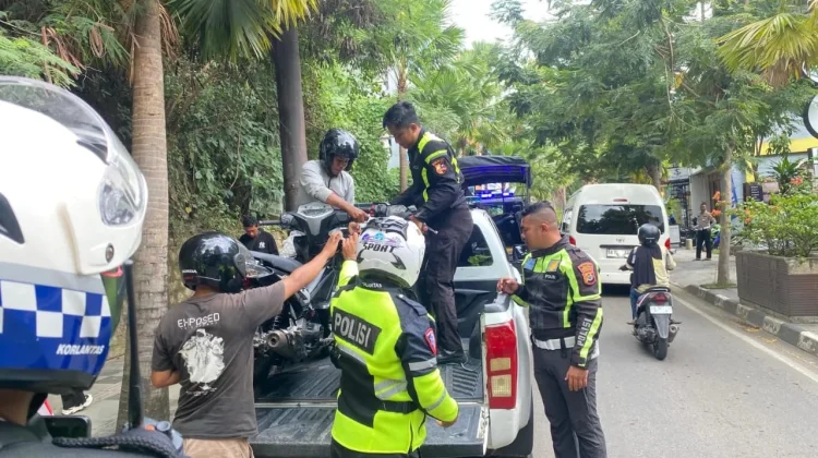 Hari Libur, Satlantas Polres Manggarai Barat Intensifkan Penertiban Jalan