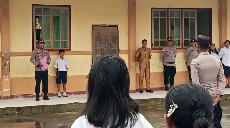 Polres Ngada Ajak Pelajar Bijak Bermedia Sosial dan Hindari Balap Liar