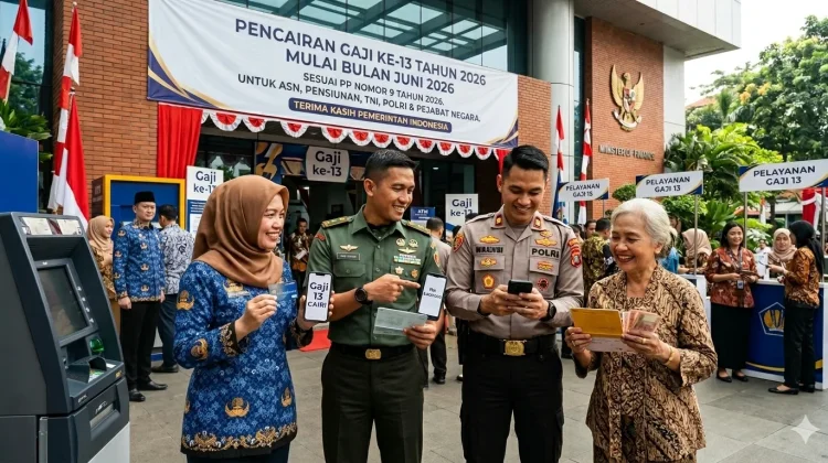 Gaji ke-13 ASN dan Pensiunan Cair Mulai Juni 2026, Ini Komponennya