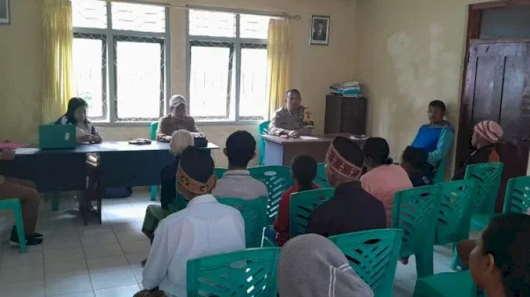 Bhabinkamtibmas Desa Buar Kawal Penyaluran BLT Dana Desa Tahun 2026