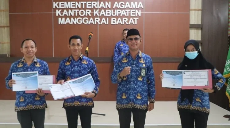 Tiga Satker Kemenag Manggarai Barat Raih Nilai Sempurna IKPA 2026