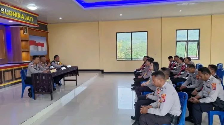 Polres Ngada Perkuat Kemampuan Personel Samapta