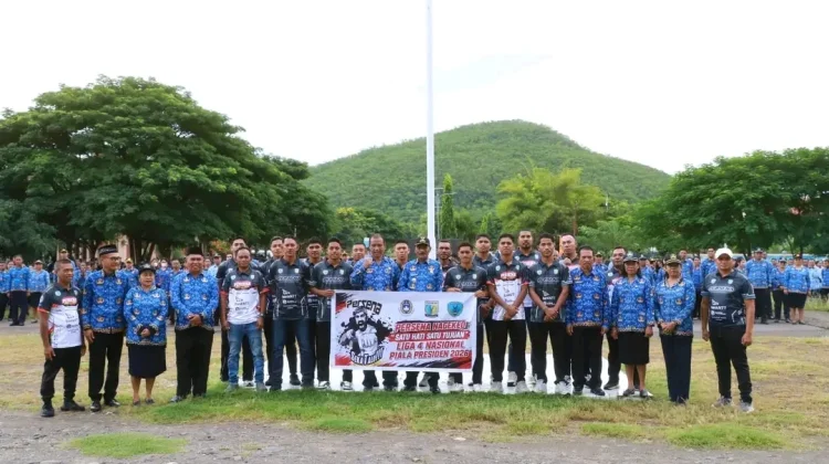 Wabup Nagekeo Lepas Persena ke Liga 4