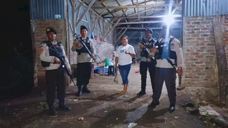 Polisi Gelar Patroli Harkamtibmas di Adonara Timur