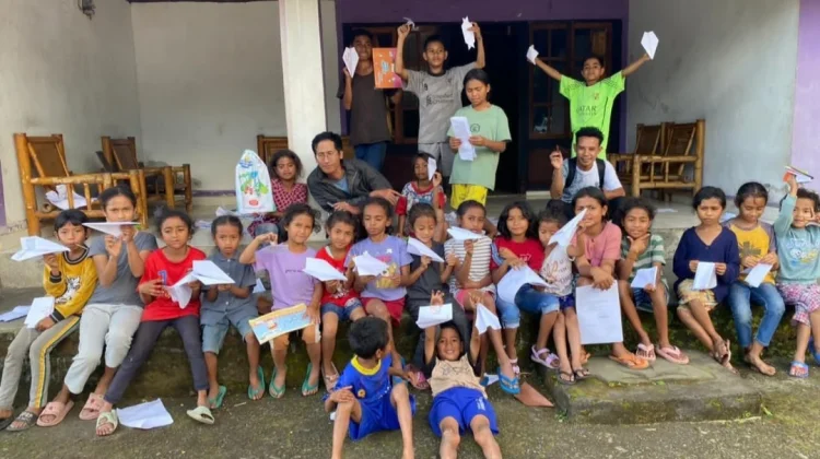 Rumah Baca Isilanga Bentengi Anak dari Dampak Digital