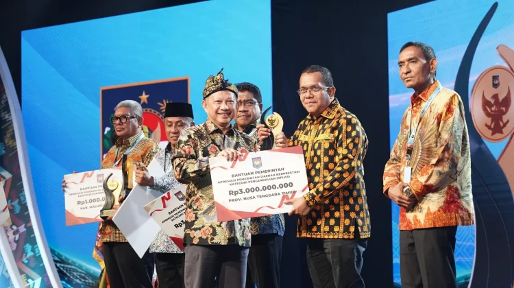 NTT Raih Penghargaan Pengendalian Inflasi Terbaik I