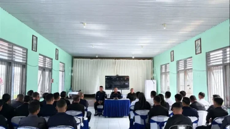 Perkuat Fungsi Pengamanan, Rutan Bajawa Ikuti Pengarahan Virtual Dirjenpas