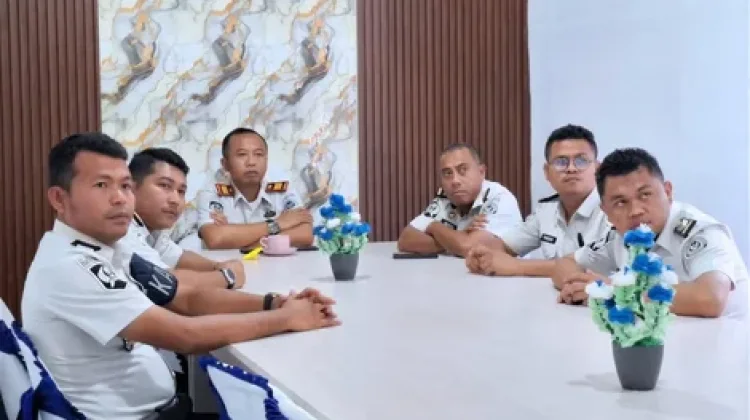 Rutan Bajawa Ikuti Sosialisasi Kinerja Kearsipan