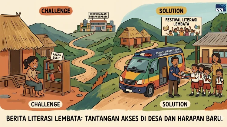 Literasi di Lembata Belum Merata, Akses Buku Jadi Tantangan Utama