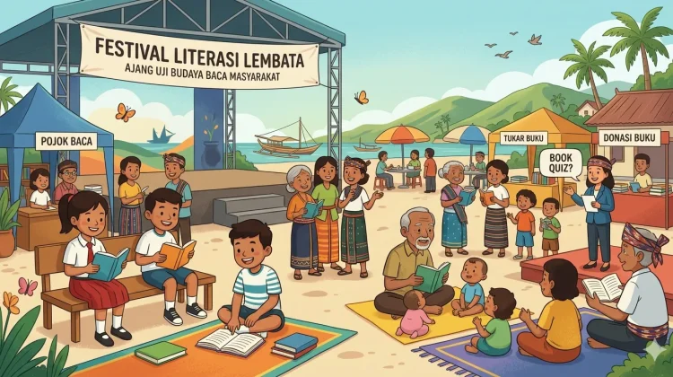 Festival Literasi Lembata Jadi Ajang Uji Budaya Baca Masyarakat