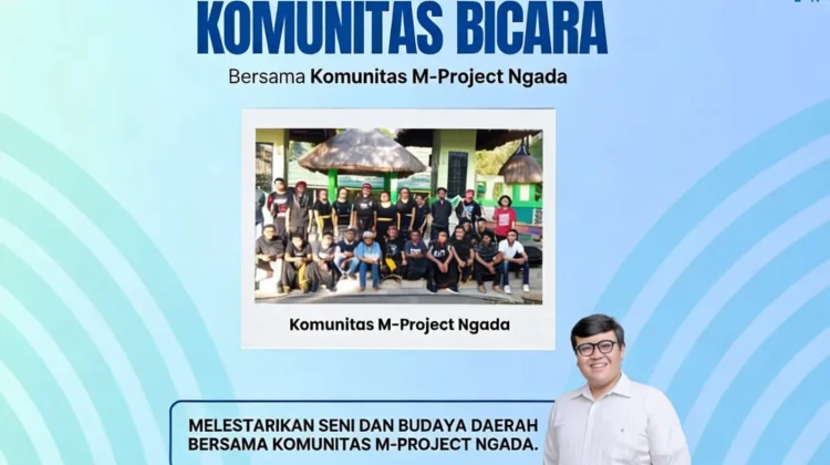 Komunitas M-Project Ajak Anak Muda Ngada Jaga Identitas Budaya