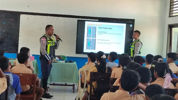 Police Go To School, Satlantas Ende Edukasi Disiplin Berlalu Lintas