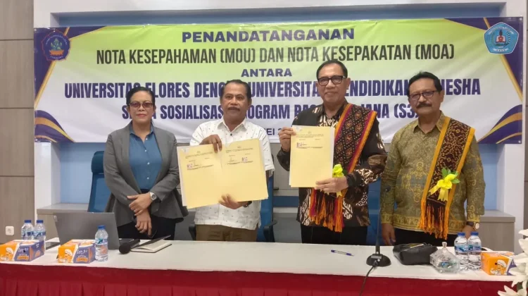 Uniflor dan Undiksha Perkuat Kerja Sama Pengembangan Pascasarjana