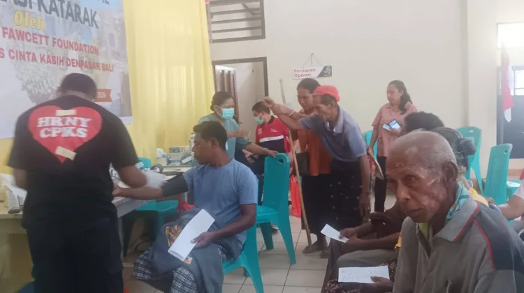 Baksos Katarak Gratis Bantu Ratusan Warga Sikka