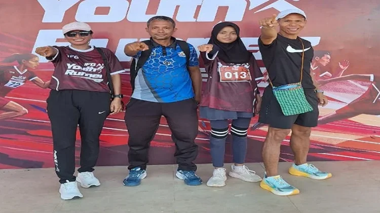 Siswi MTsN 2 Manggarai Barat Raih Juara II Lari 5 Km dan Lolos Nasional