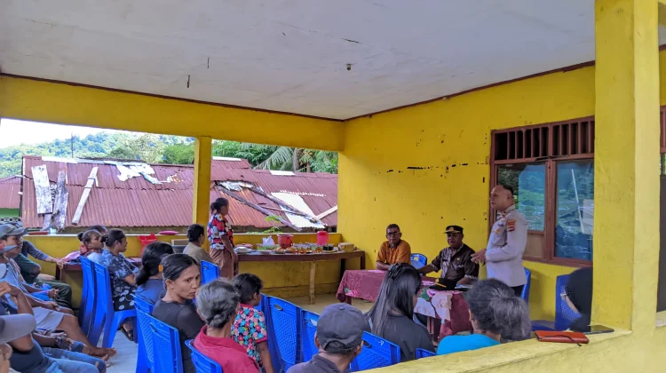 Jumat Curhat Polsek Wolowaru Serap Aspirasi Warga Lisedetu