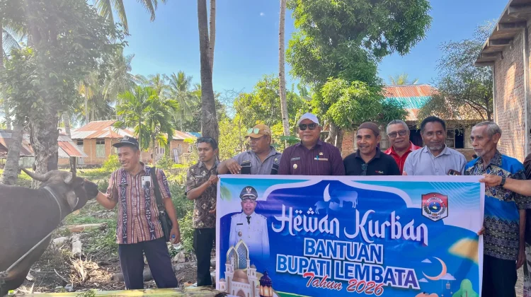 Masjid di Hingalamamengi Lembata Terima Bantuan Kurban Perdana