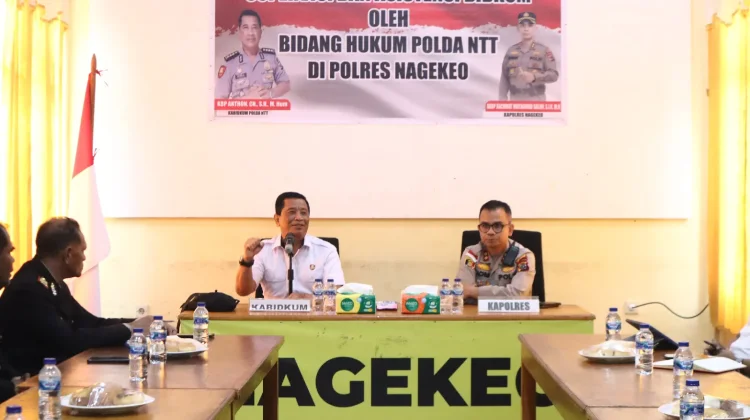 Polda NTT Tekankan Disiplin dan Pemahaman Hukum