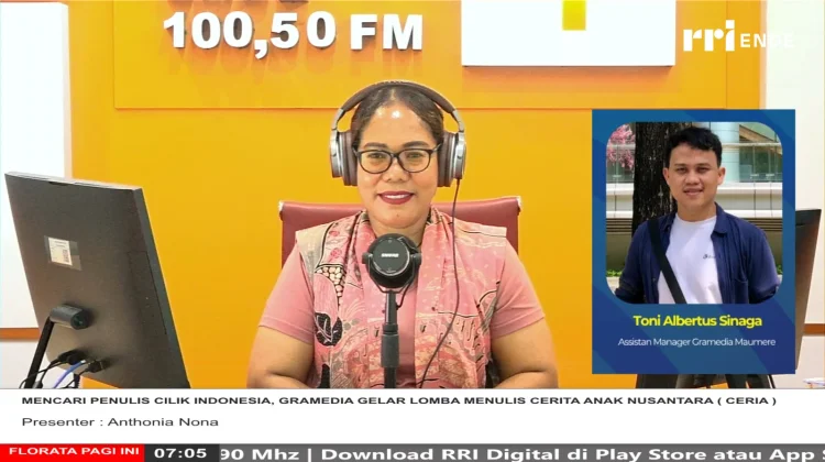 Gramedia Maumere Perkuat Literasi Anak Lewat Kompetisi CERIA
